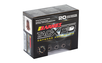 BARNES TAC-XPD 9MM 115GR HP 20/200 - Image 2