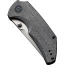 CIVIVI KNIFE THUG 2 2.69" DARK - GREEN MICARTA/SILVER BLADE