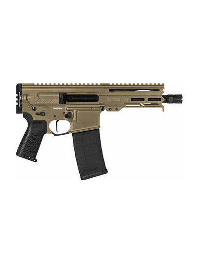 DISSENT MK4 6.5 COYOTE TAN PISTOL 9MM