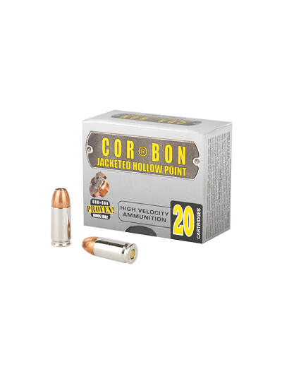 CORBON 9MM+P 125GR JHP 20/500