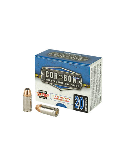 CORBON 9MM+P 90GR JHP 20/500