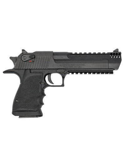 Magnum Research DE44L6IMB Desert Eagle Mark XIX 6" .44 Magnum 8+1 W/ Integral Muzzle Brake & Picatinny Rail Matte Black