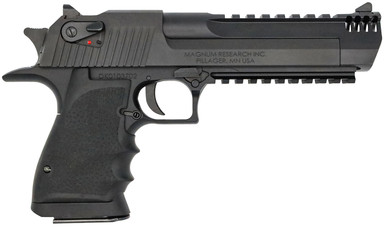 Magnum Research DE44L6IMB Desert Eagle Mark XIX 6" .44 Magnum 8+1 W/ Integral Muzzle Brake & Picatinny Rail Matte Black