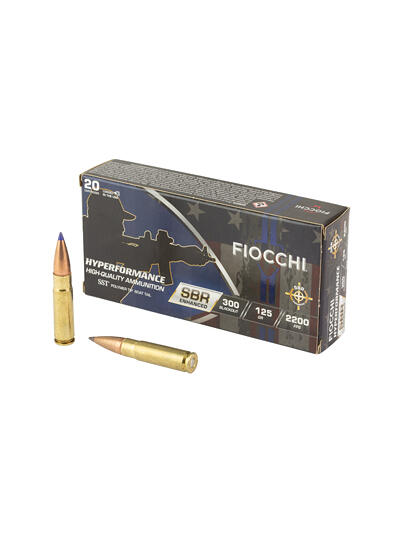 FIOCCHI HYPR SBR 300BLK 125GR 20/200