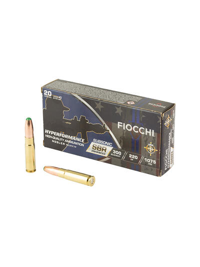 FIOCCHI HYPR SBR 300BLK 220GR 20/200