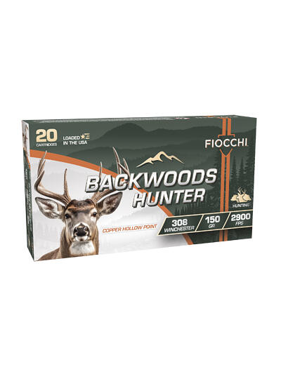 FIOCCHI BKW HNTR 308WIN 150GR 20/200