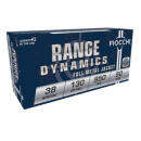Fiocchi 38 Special Ammunition FI38A 130 Grain Full Metal Jacket 50 rounds