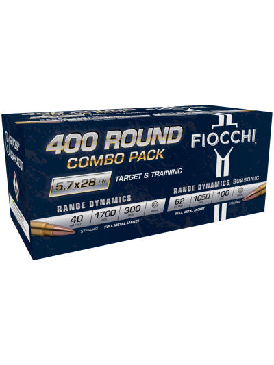 FIO 5.7X28 COMBO PACK 57FMJ40 & 57SUB62 400/1