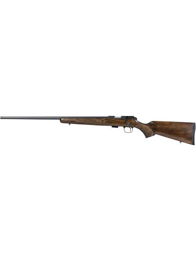 CZ 457 AMERICAN LH 22LR 24.5" - BLUED BARREL WALNUT STOCK