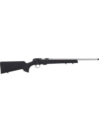 CZ 457 AMERICAN 22LR 20.5" SS - THREADED BBL. BLACK STOCK