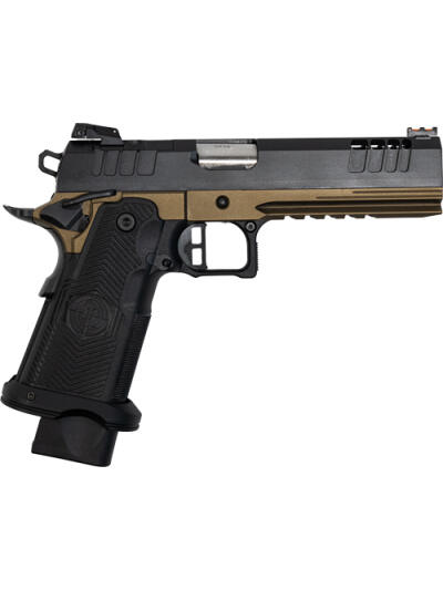 GLFA 1911DS SYNERGY 9MM 5" 20 - SHOT BLACK SLIDE BRONZE FRAME