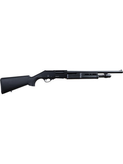 AKKAR 612 HOMESTEAD 12GA 3" - 18.5" BLACK POLYMER