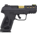 RUGER SECURITY-380 380ACP - ADJ 15-SHOT BLK SYN GOLD BBL