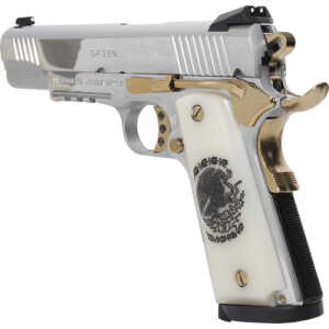 GIRSAN MC1911S LIBERADORE - 38 SUPER CHROME/GOLD ENGR. 8RD - Image 2