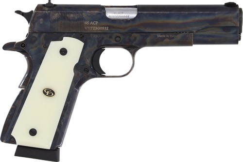 CHARLES DALY 1911 FIELD 45ACP - 5" FS CASE COLORED/IVORY GRIP