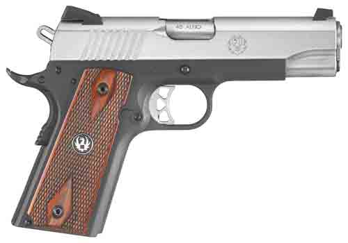 RUGER SR1911 45ACP FS 7-SHOT - LIGHTWEIGHT COMMANDER 2-TONE