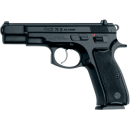 CZ 75-B 9MM FS 10-SHOT STEEL - FRAME BLACK POLYCOTE FINISH