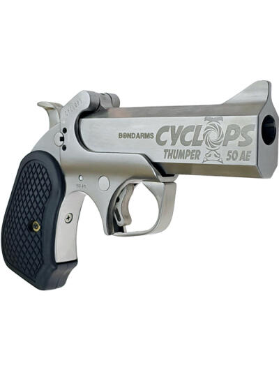 BOND ARMS CYCLOPS 50AE SS - 4.25" B6 EXTENDED GRIP