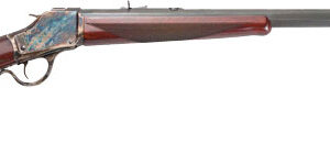 CIMARRON 1885 DELUXE 38-55 - 30"OCT CC/BLUED PISTOL GRIP - Image 1