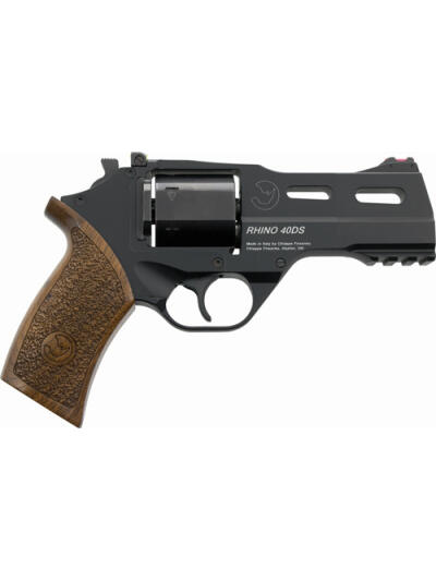 CHIAPPA RHINO 40SA 9MM - 4" ADJ. SIGHT BLACK/WALNUT