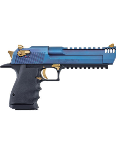 DESERT EAGLE L6 SERIES 357MAG - 6" BLACK CARBO BLUE & PIC RAIL