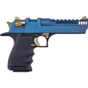 DESERT EAGLE L5 SERIES 44MAG - 5" BLACK & CARBO BLUE PVD - Image 1