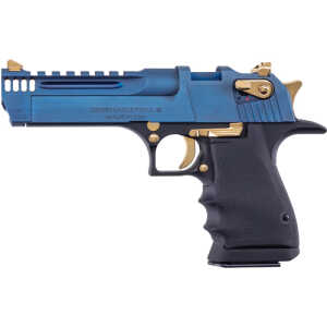 DESERT EAGLE L5 SERIES 44MAG - 5" BLACK & CARBO BLUE PVD - Image 2