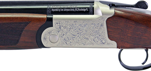 IVER JOHNSON 600LW O/U 410 3" - 28"VR SILVER BLACK WALNUT