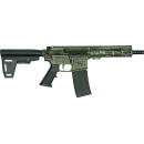 GLFA AR15 PISTOL 223 WYLDE - BUNDLE W/ 5 KNIVES LICHEN GRN