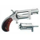 NAA SIDEWINDER 22LR/22WMR - 1.5" SWINGOUT CYL S/S MAT WOOD