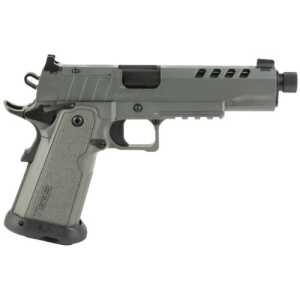 TISAS 1911 B9R NIGHT STALKER - 9MM 5" BBL 2-17RD GREY - Image 1