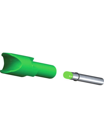 TENPOINT LIGHTED XBOW NOCK - ALPHA-BRITE .297" GREEN 3PK