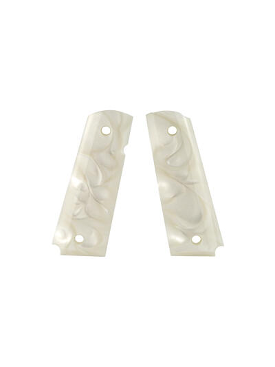 HOGUE GRIP 1911 GOVT PEARL AMBI WHT