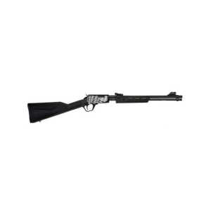 Rossi USA Gallery 22 RP22181SY-EN11 18" 15+1 .22LR Pump Action Black Synthetic Engraved US Flag - Image 1