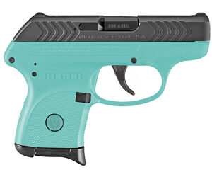 RUGER LCP 380ACP 2.75" TURQ/BLK 6RD - Image 2