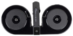 RWB DRUM AR-15 5.56 BLK WITH BLACK COVER 100RD