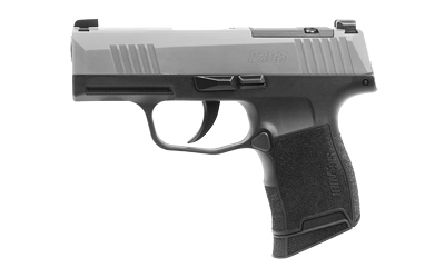 SIG P365 9MM 3.1" 10RD OR BLK/SS