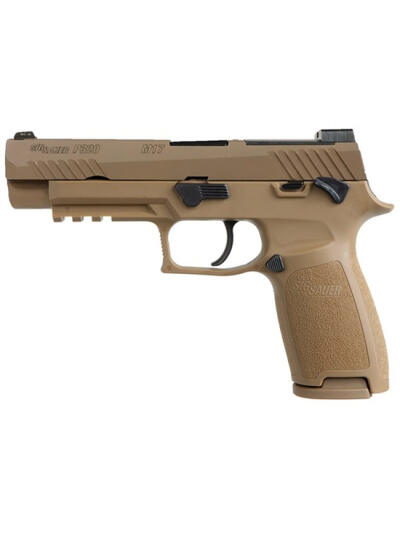 SIG P320 9MM 4.7 M17 SAFETY COYOTE 10RD