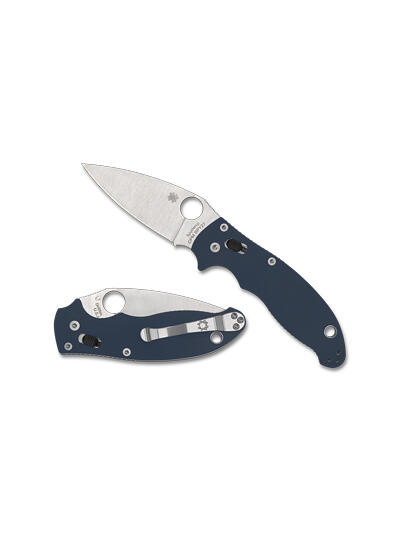 SPYDERCO MANIX2 G-10 3.37" BLUE