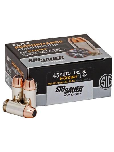 Elite Performance .45 Auto JHP