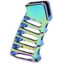 GUNTEC ULT LIGHT SKELETONIZED - PISTOL GRIP RAINBOW PVD COAT