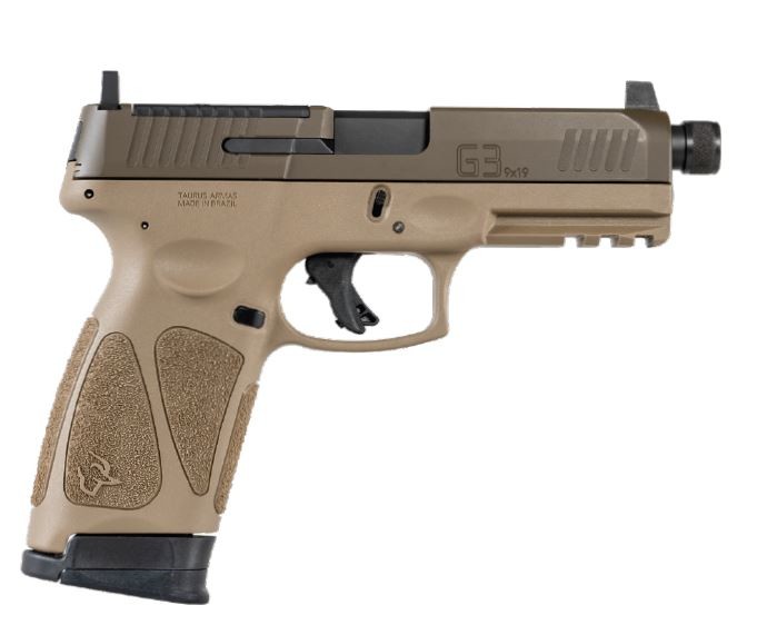 TAUR G3 9MM TAC 4.5 TAN 10RD
