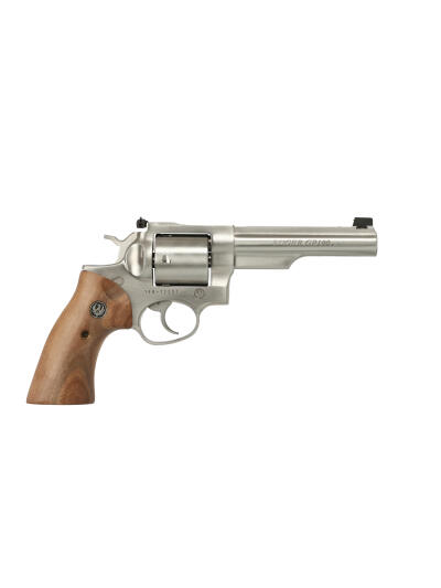 RUGER GP100 44SPC SS 5" HALF LUG