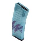 Amend2 AR-15 Mod C Teal Printed Jazz Rifle Magazine 5.56mm/.223 Rem 30/rd - Image 1