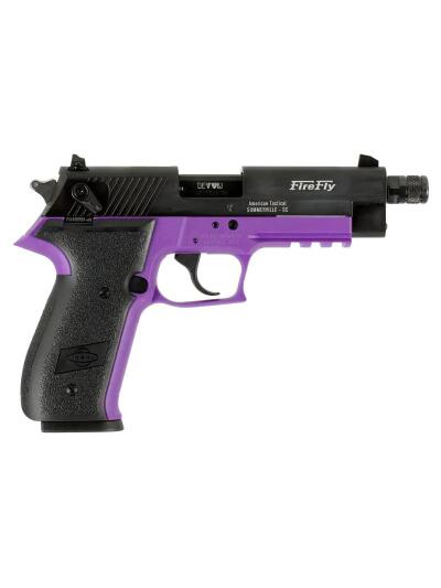 ATI GSG Firefly Handgun .22 LR 13rd Magazine(1) 4.9 Threaded Barrel Purple Frame
