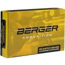 Berger OTM Tactical Rifle Ammunition .338 Norma Mag 300gr OTM 2725 fps 20/ct