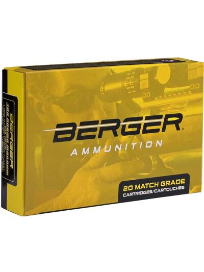 Berger OTM Tactical Rifle Ammunition .338 Norma Mag 300gr OTM 2725 fps 20/ct