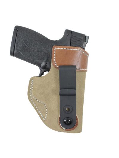 DeSantis Sof-Tuck Holster for Walther PPK Natural Suede RH