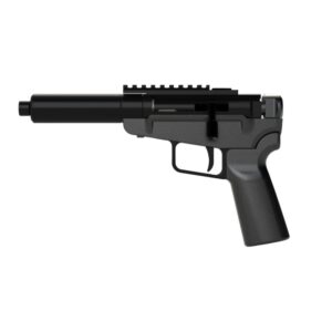 Dark Mountain Stowaway Handgun 5.7x28mm Single Shot 5" 1/2x28 Threaded Barrel Black - Image 1