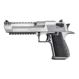 DESERT EAGLE .44 MAG MARK XIX 6" SS INTEGRAL MUZZLE BRAKE BLK APPT - Image 1
